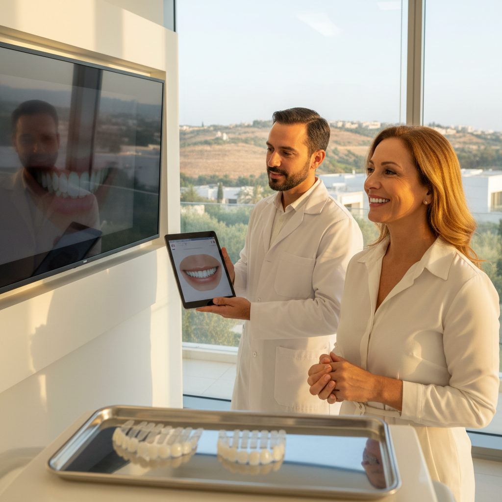 Hollywood Smile · design du sourire Agrobank Holon