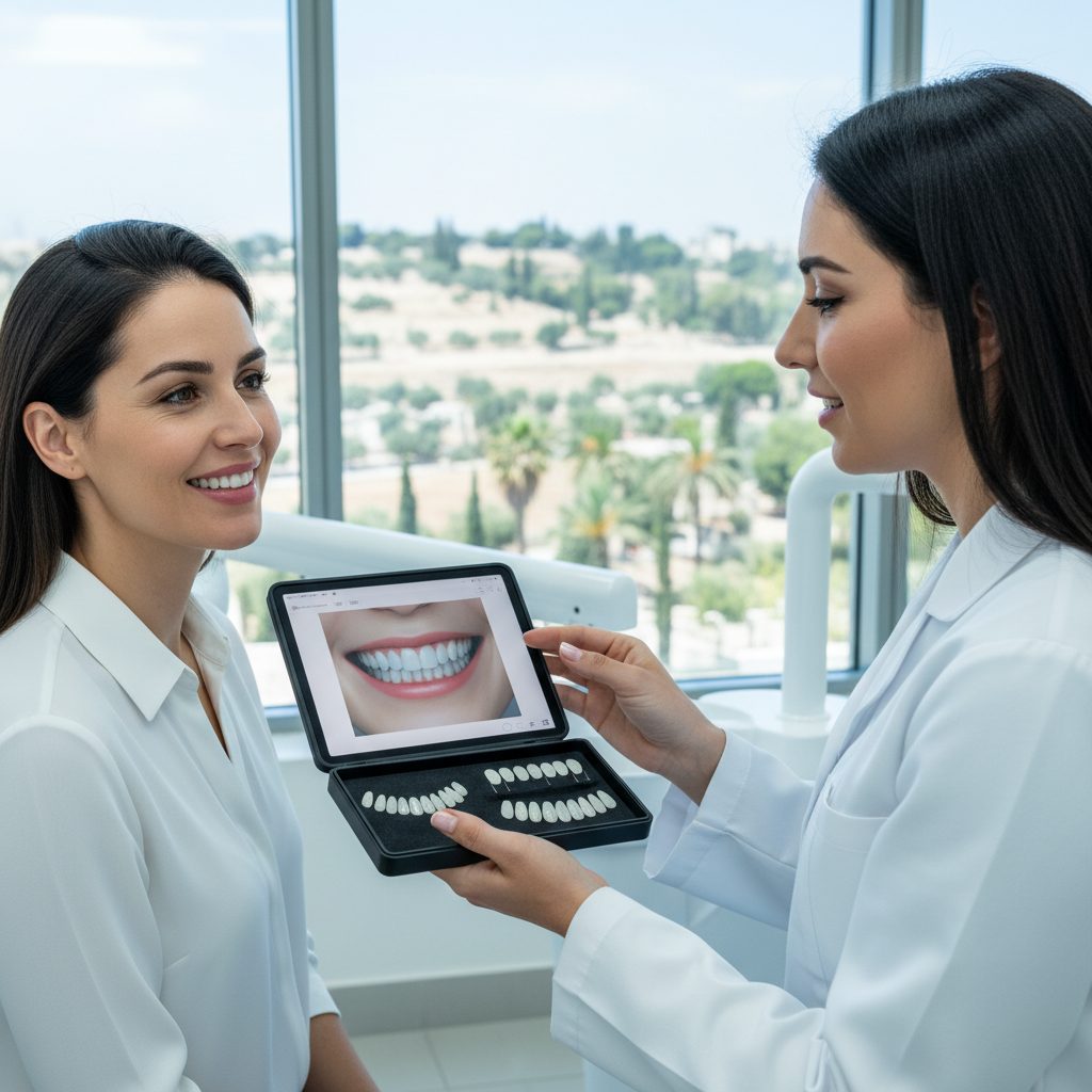 Hollywood Smile · design du sourire Buchman Modiin