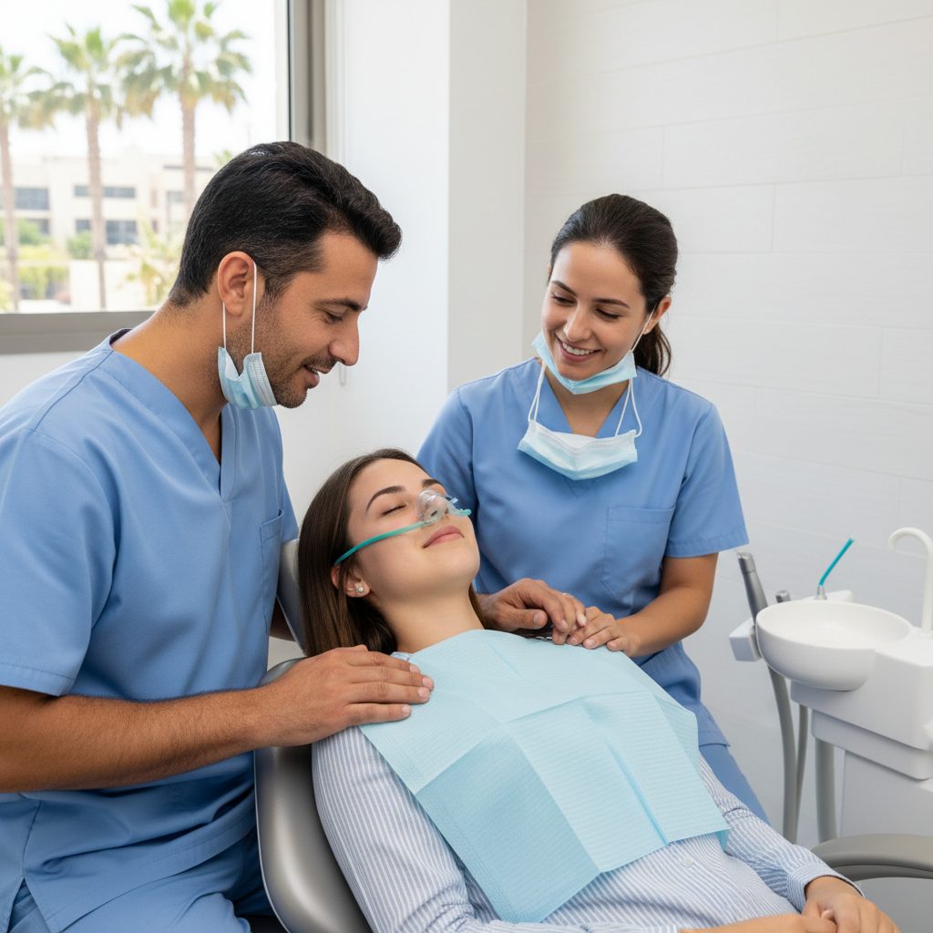 Soins sans douleur · sédation à Even Yehuda