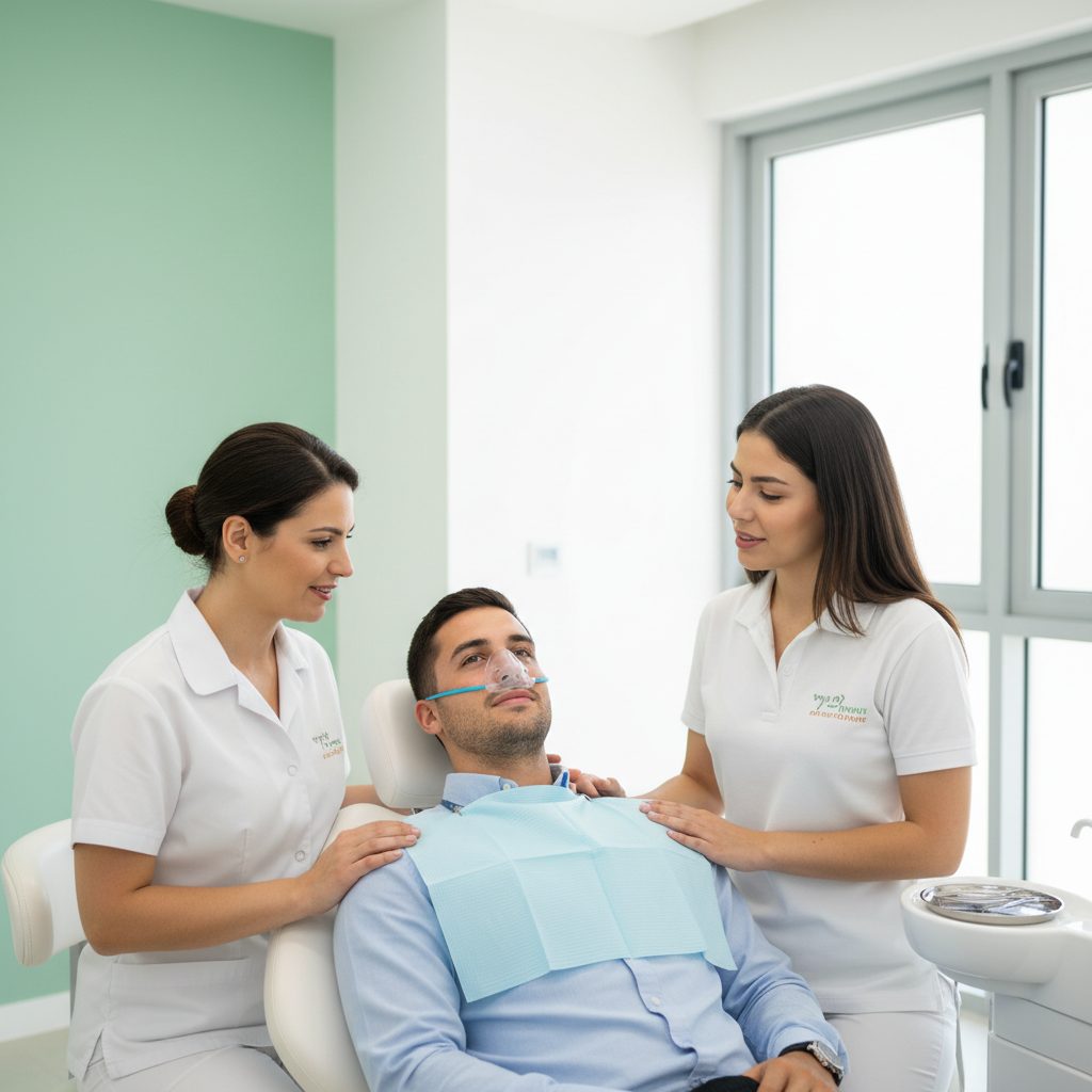 Soins sans douleur · sédation pour Nahariya