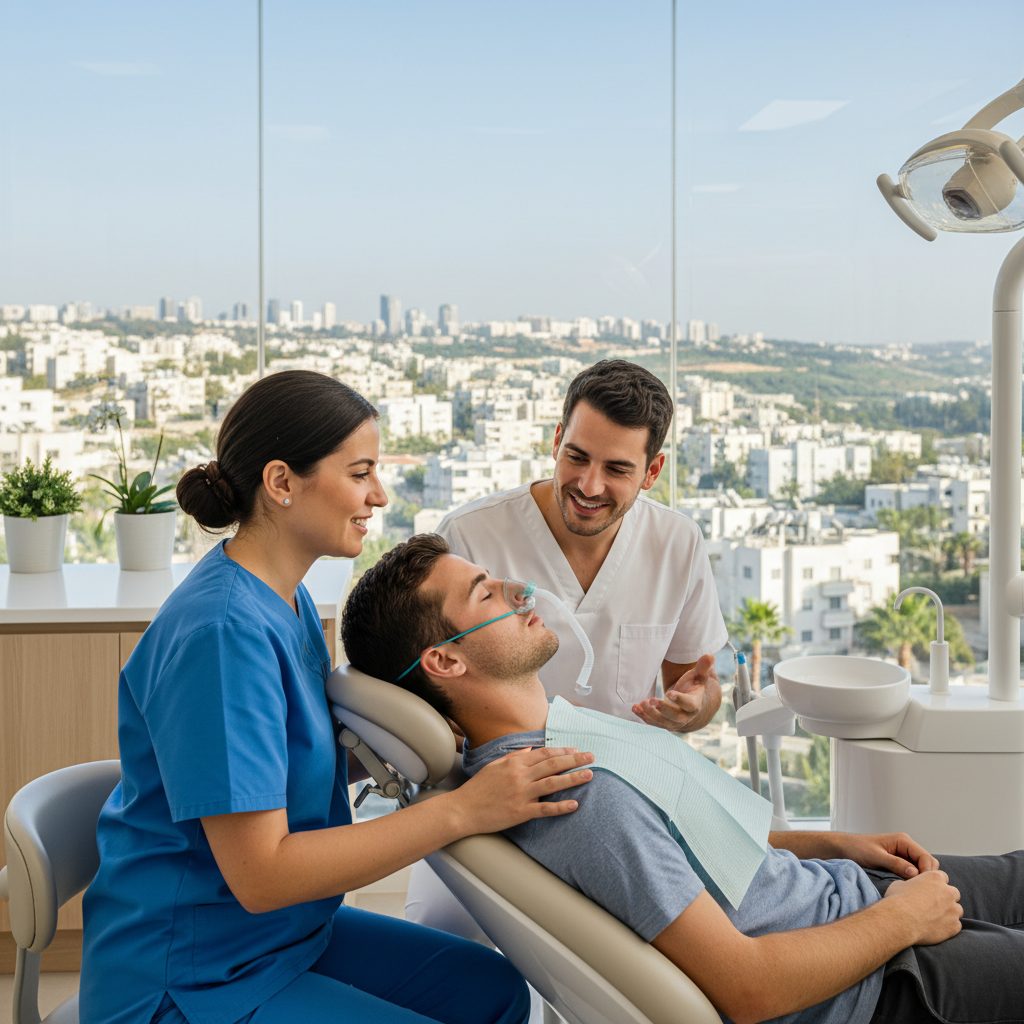 Soins sans douleur · sédation à Harish