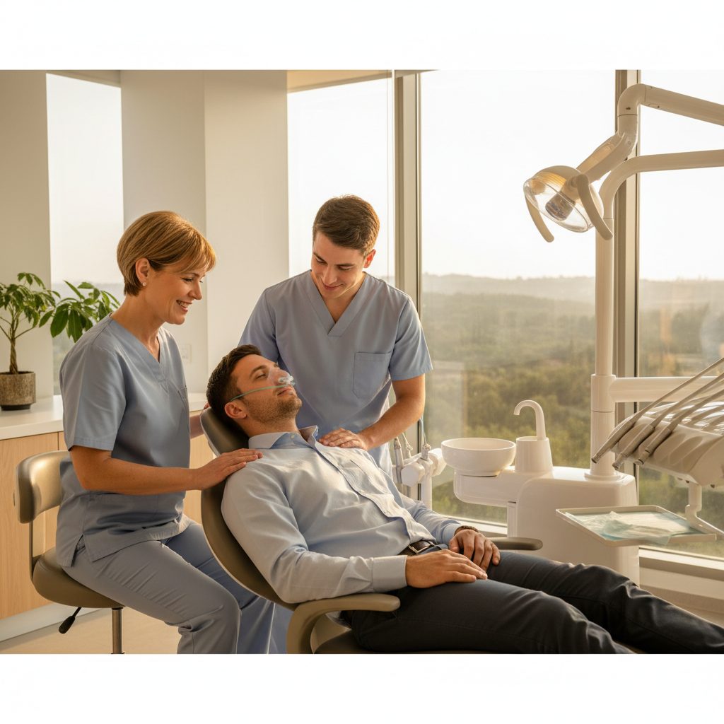Soins sans douleur · sédation pour Even Yehuda